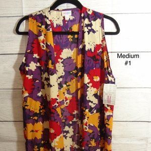 Lularoe Medium Joy Vest Duster